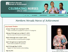 Tablet Screenshot of nursesofachievement.com